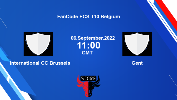 Iccb Vs Gen Live Score International Cc Brussels Vs Gent Live Match