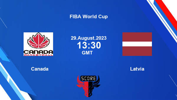 Canada vs Latvia livescore, Match events CAN vs LTV, FIBA World Cup, tv info