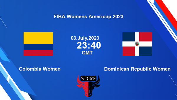 Colombia Women vs Dominican Republic Women livescore, Match events COL-W vs DOR-W, FIBA Womens Americup 2023, tv info