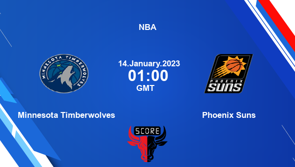 Minnesota Timberwolves vs Phoenix Suns livescore, Match events MIN vs PHX, NBA, tv info