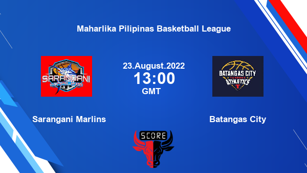 Sarangani Marlins vs Batangas City livescore, Match events SAR vs BC, Maharlika Pilipinas Basketball League, tv info