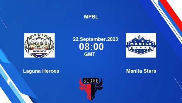 Laguna Heroes vs Manila Stars livescore, Match events LAH vs MAS, MPBL, tv info