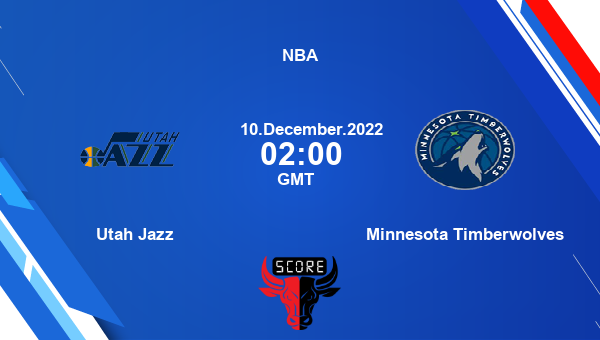 Utah Jazz vs Minnesota Timberwolves livescore, Match events UTA vs MIN, NBA, tv info