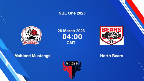 Maitland Mustangs vs North Bears livescore, Match events MM vs NTB, NBL One 2023, tv info