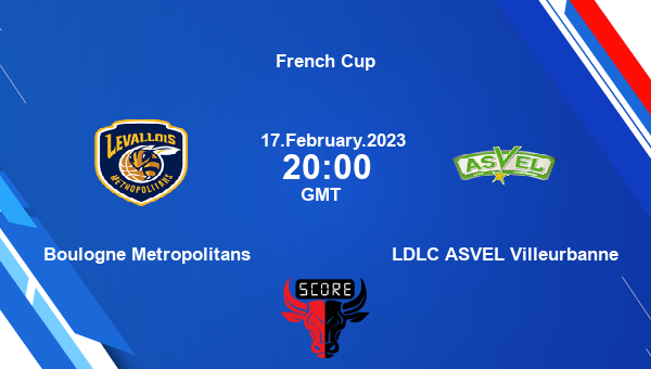 Boulogne-Levallois Metropolitans 92 live scores & schedule