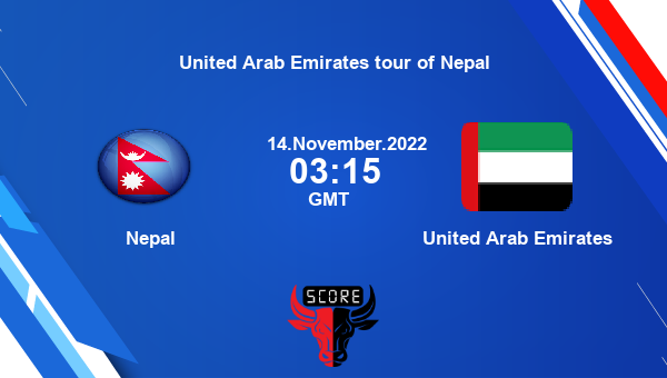 NEP vs UAE live score, Nepal vs United Arab Emirates live 1st ODI ODI, United Arab Emirates tour of Nepal