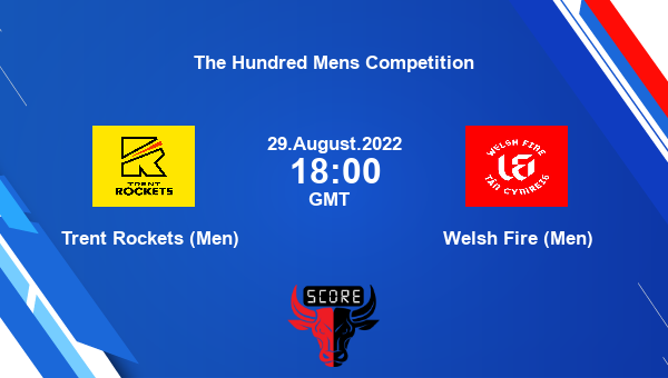 Trn Vs Wel Live Score Trent Rockets Men Vs Welsh Fire Men Live 29th Match T100 The Hundred 6146