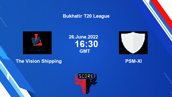 TVS vs PSM live score, The Vision Shipping vs PSM-XI live Quarter Final 4 T20, Bukhatir T20 League