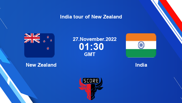 NZ vs IND live score, New Zealand vs India live 2nd ODI ODI, India tour of New Zealand