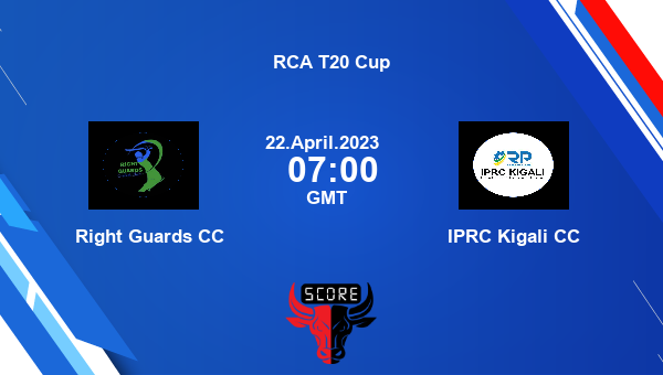 RG vs IPR live score, Right Guards CC vs IPRC Kigali CC live Match 4 T20, RCA T20 Cup