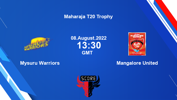 MYSW vs MLORE live score, Mysuru Warriors vs Mangalore United live 4th Match T20, Maharaja T20 Trophy