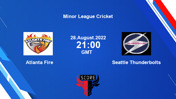 ATF vs SET live score, Atlanta Fire vs Seattle Thunderbolts live Final T20, Minor League Cricket