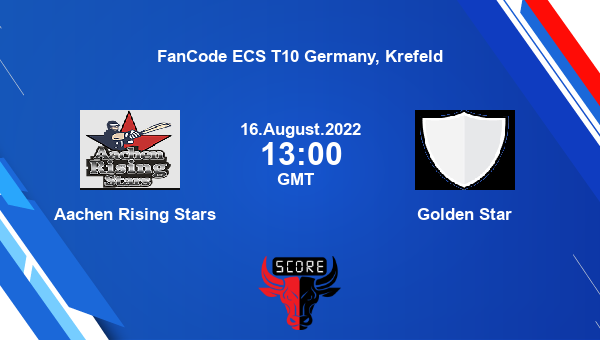 ARS Vs GNS Live Score, Aachen Rising Stars Vs Golden Star Live Match 8 ...