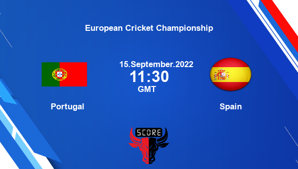 PORT vs SPA live score, Portugal vs Spain live Match 17 T10, European Cricket Championship