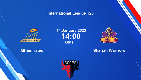 MIAE vs SW live score, MI Emirates vs Sharjah Warriors live 2nd Match T20, International League T20