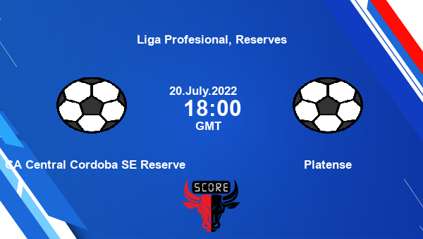 CA Central Cordoba SE Reserve vs Platense live score, Head to Head, CEN vs PLA live, Liga Profesional, Reserves, TV channels, Prediction