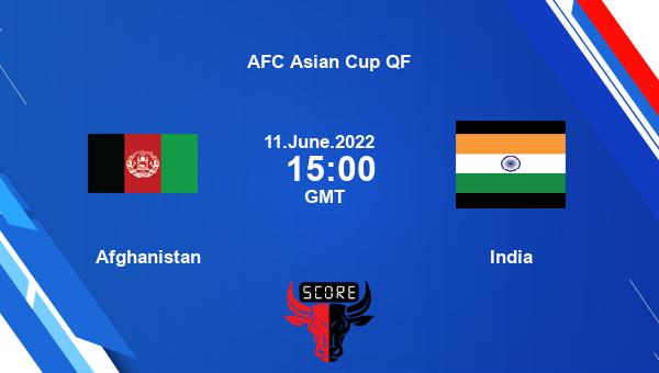 Afghanistan vs India live score, Head to Head, AFGH vs IND live, AFC ...