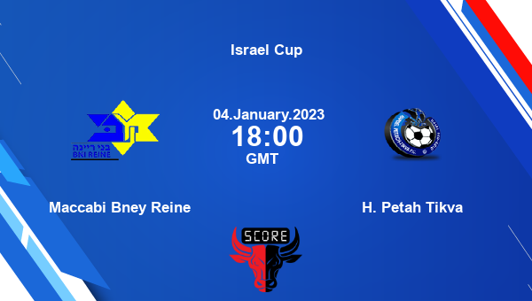 Maccabi Bney Reine vs H. Petah Tikva live score, Head to Head, MAC vs PET live, Israel Cup, TV channels, Prediction