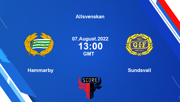 Hammarby vs Sundsvall live score, Head to Head, HAM vs SUN live, Allsvenskan, TV channels, Prediction