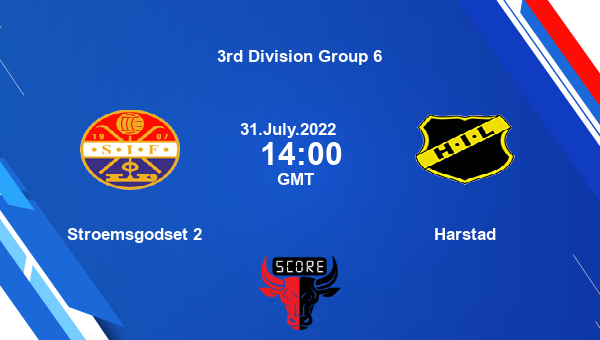 Stroemsgodset 2 vs Harstad live score, Head to Head, SIF2 vs HAR live, 3rd Division Group 6, TV channels, Prediction