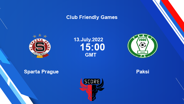 Sparta Prague vs Paksi live score, Head to Head, SPPG vs PAK live, Club Friendly Games, TV channels, Prediction