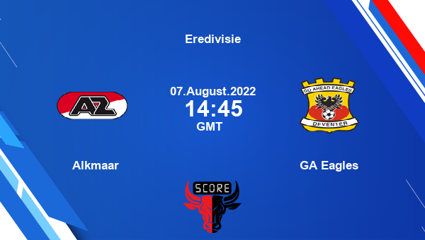 Alkmaar vs GA Eagles live score, Head to Head, AZA vs GAE live, Eredivisie,  TV channels, Prediction