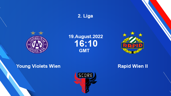 Young Violets Wien vs Rapid Wien II live score, Head to Head, YVW vs RAP live, 2. Liga, TV channels, Prediction