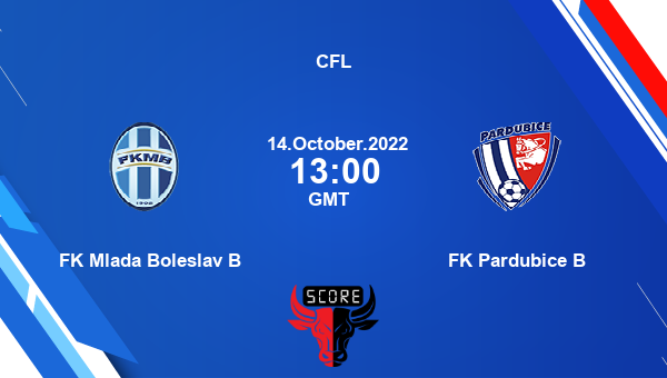 FK Mlada Boleslav B vs FK Pardubice B live score, Head to Head, MLA vs PAR live, CFL, TV channels, Prediction