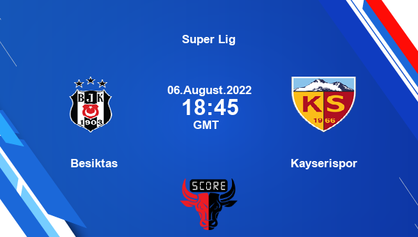 Besiktas vs Kayserispor live score, Head to Head, BES vs KAY live, Super Lig, TV channels, Prediction