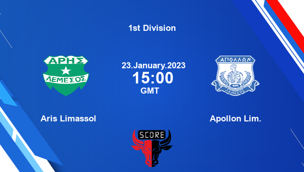 Aris Limassol vs Apollon Lim. live score, Head to Head, ALI vs APO live, 1st Division, TV channels, Prediction