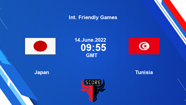 Japan vs Tunisia live score, Head to Head, JPN vs TUN live, Int. Friendly Games, TV channels, Prediction