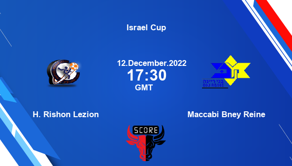 H. Rishon Lezion vs Maccabi Bney Reine live score, Head to Head, HRL vs MAC live, Israel Cup, TV channels, Prediction