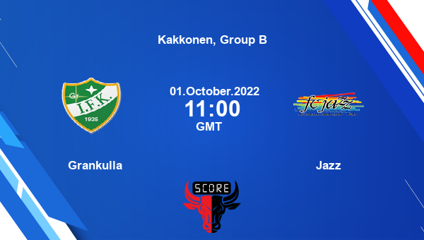 Grankulla Vs Jazz Live Score, Head To Head, GRA Vs JAZ Live, Kakkonen ...