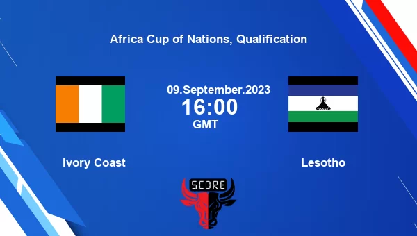 Ivory Coast vs Lesotho live score, Head to Head, CIV vs LES live, Africa Cup of Nations, Qualification, TV channels, Prediction