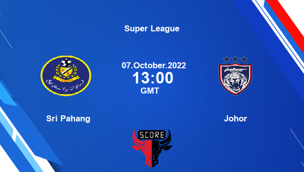 Sri Pahang vs Johor live score, Head to Head, PAH vs JDT live, Super League, TV channels, Prediction