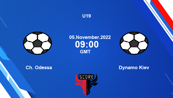 Ch. Odessa vs Dynamo Kiev live score, Head to Head, COD vs DYK live, U19, TV channels, Prediction