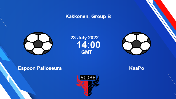 Espoon Palloseura Vs KaaPo Live Score, Head To Head, ESP Vs KAA Live ...