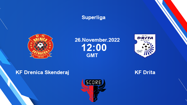 KF Drenica Skenderaj vs KF Drita live score, Head to Head, SKE vs DRI live, Superliga, TV channels, Prediction