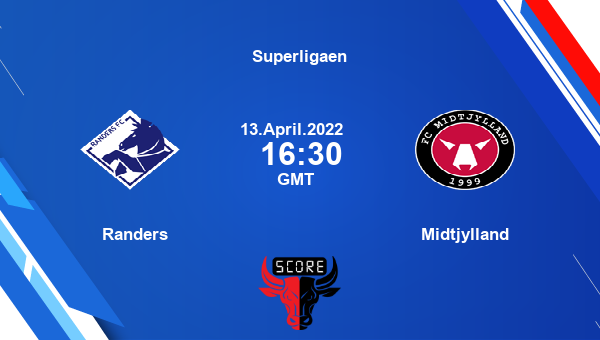 Randers vs Midtjylland livescore, Match events RAN vs MJY, Superligaen, tv info