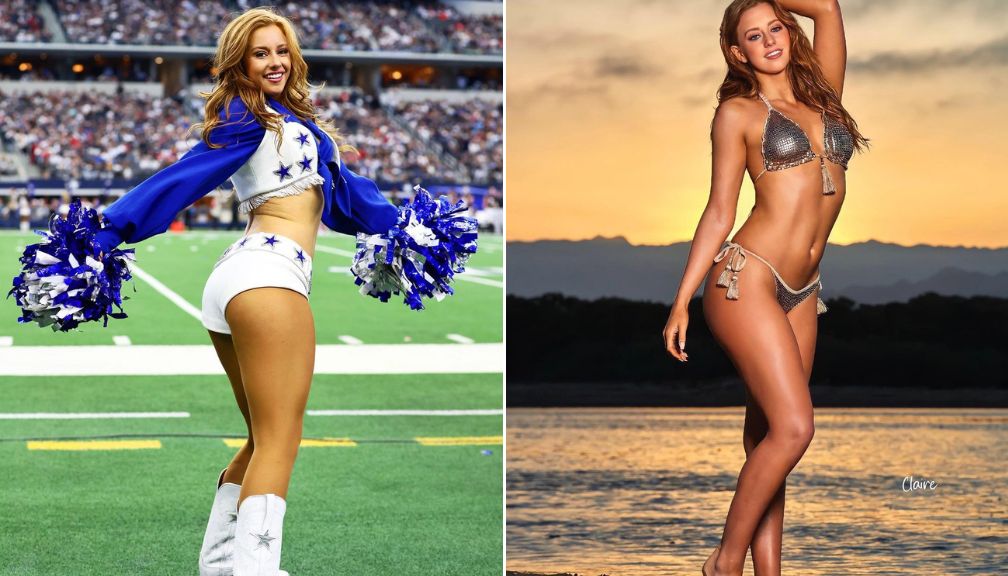 Dallas Cowboys Cheerleader Claire Wolford Enjoys Hawaiian Beach Before 2023 Season Opener